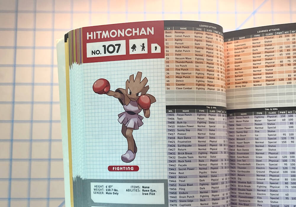 Pokemon Pocket Pokedex Details